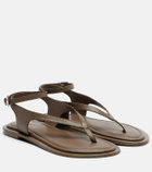 A.Emery Sabine leather thong sandals