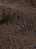 Paul Smith - 8cm Polka-Dot Wool and Silk-Blend Tie