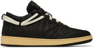 Rhude SSENSE Exclusive Black Rhecess Low Sneakers