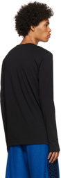 Versace Underwear Black Medusa Long Sleeve T-Shirt