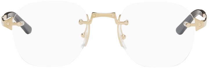 Photo: Cartier Gold Square Glasses