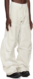 CARNET-ARCHIVE Off-White Ruined Mass Trousers