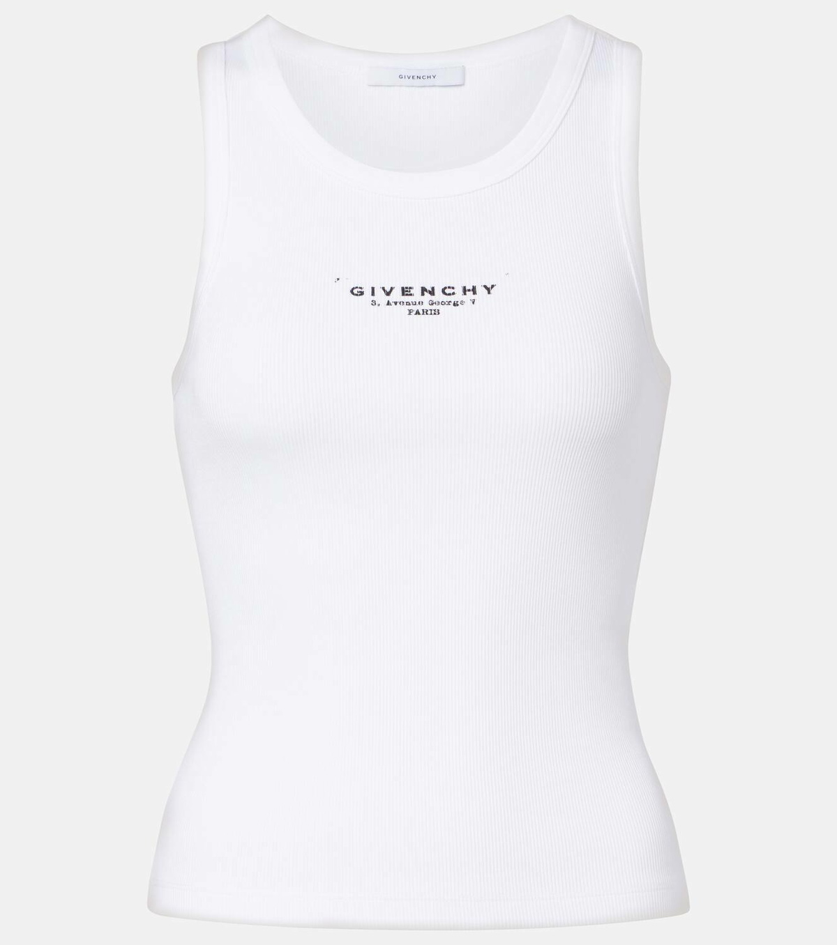 Givenchy Logo cotton tank top