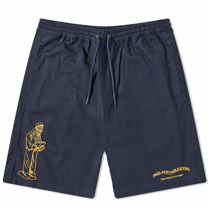 Photo: Pass~Port Men's Publish Casual Short in Navy