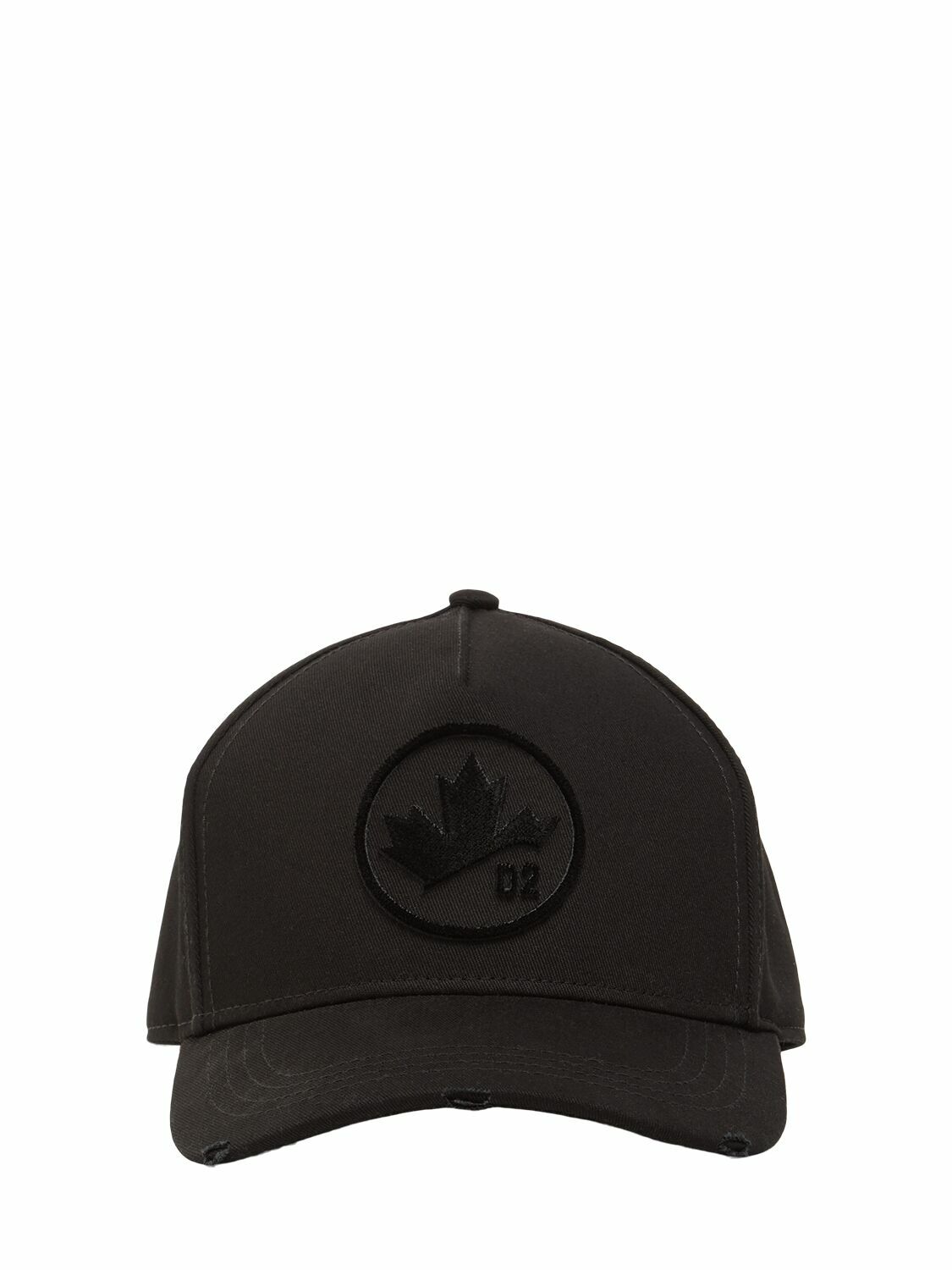 DSQUARED2 D2 Leaf Cotton Baseball Cap Dsquared2