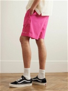 Saturdays NYC - Tyler Straight-Leg Stretch-Ripstop Drawstring Shorts - Pink