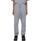 Essentials Grey Reflective Logo Lounge Pants