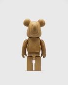 Medicom Bearbrick 400% Karimoku Bamboo Brown Collectibles & Toys