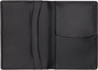 YOHJI YAMAMOTO Black Leather Card Holder