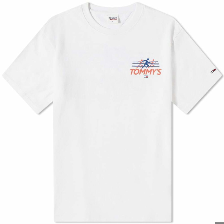 Photo: Tommy Jeans Men's Sports Club T-Shirt in White