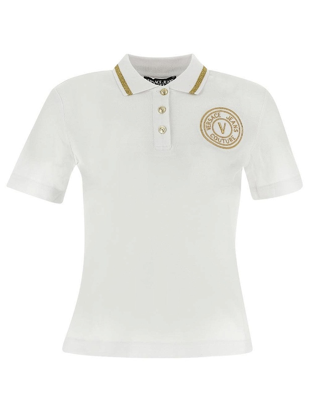 Photo: Versace Jeans Couture Logoed Polo