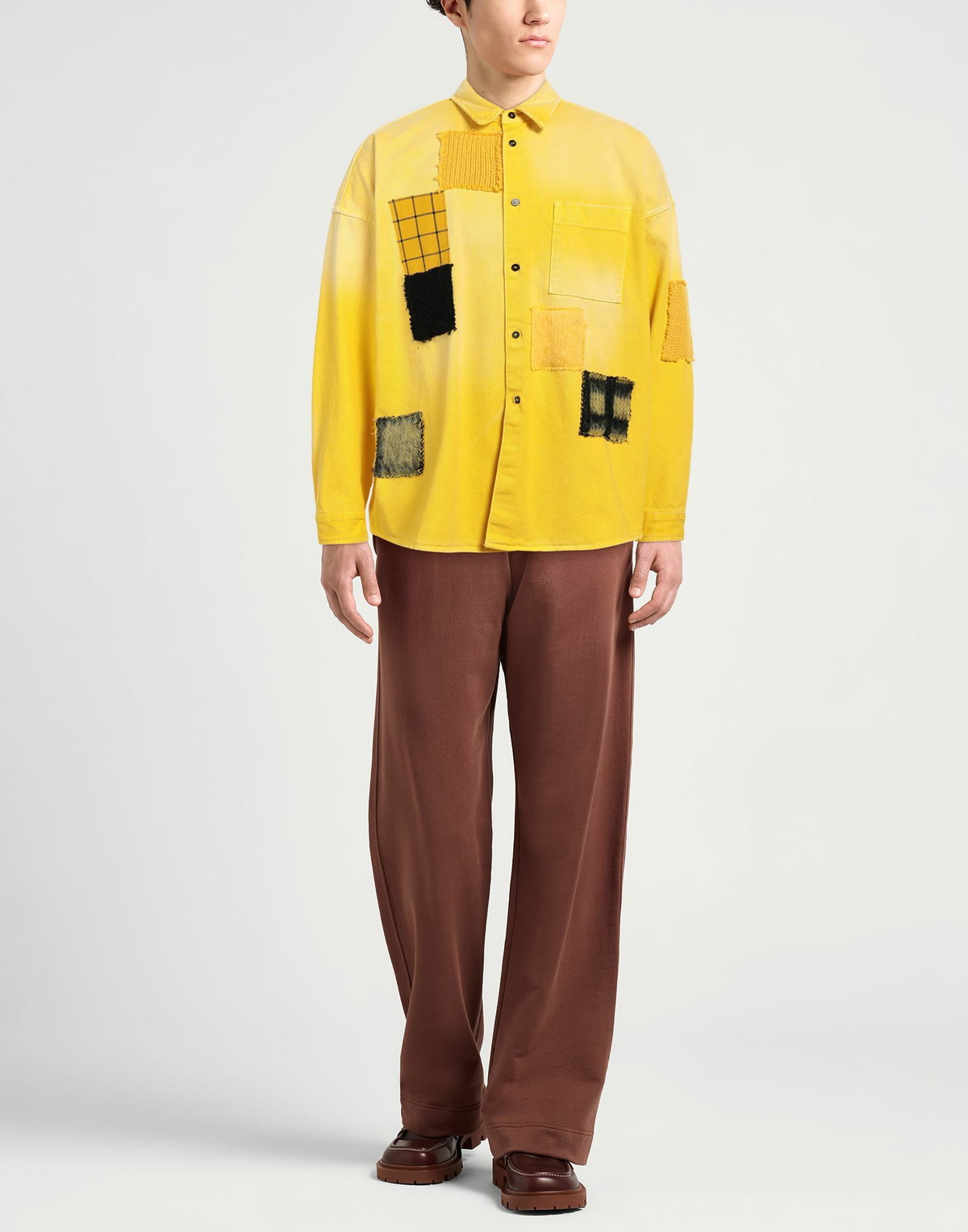 Marni Mens Shirt in Yellow