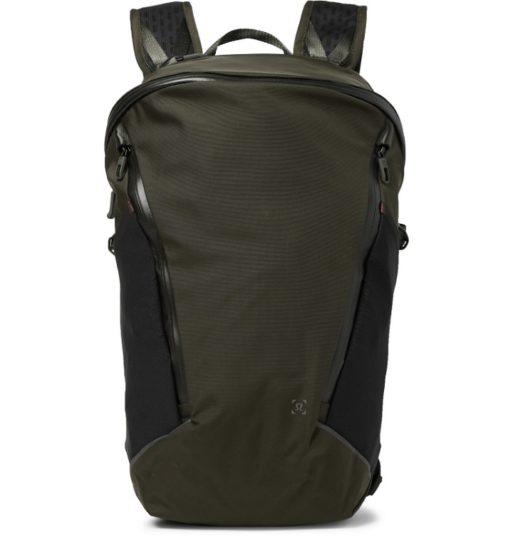 Photo: Lululemon - More Miles Active Canvas Backpack - Green