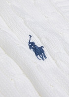Polo Ralph Lauren Cable-knit Cotton Vest White
