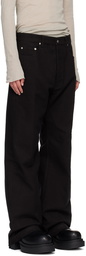 Rick Owens Black Porterville Geth Trousers