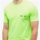 END. x C.P. Company ‘Adapt’ Plated Fluo Jersey T-shirt in Green