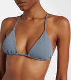 ViX Paula Hermanny Nika embellished triangle bikini top