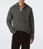 Dolce&Gabbana Wool, alpaca, and linen polo sweater