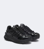 Moncler Trailgrip Puffer leather-trimmed sneakers