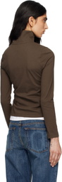 JEANERICA Brown Olive Track Jacket
