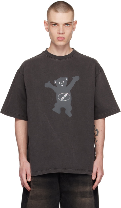 Photo: We11done Black Teddy T-Shirt