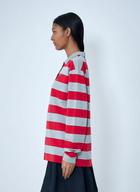 Miu Miu Striped Jersey Top