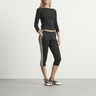 Adidas Women's Capri Trackpants in Black