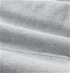 Sunspel - Melangé Loopback Cotton-Jersey Hoodie - Gray