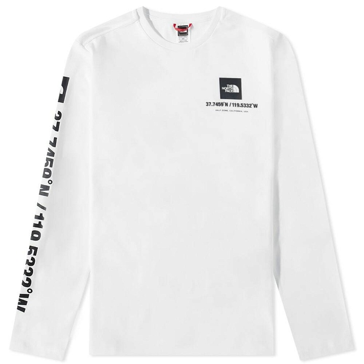Photo: The North Face Men's Long Sleeve Coordinates T-Shirt in Tnf White