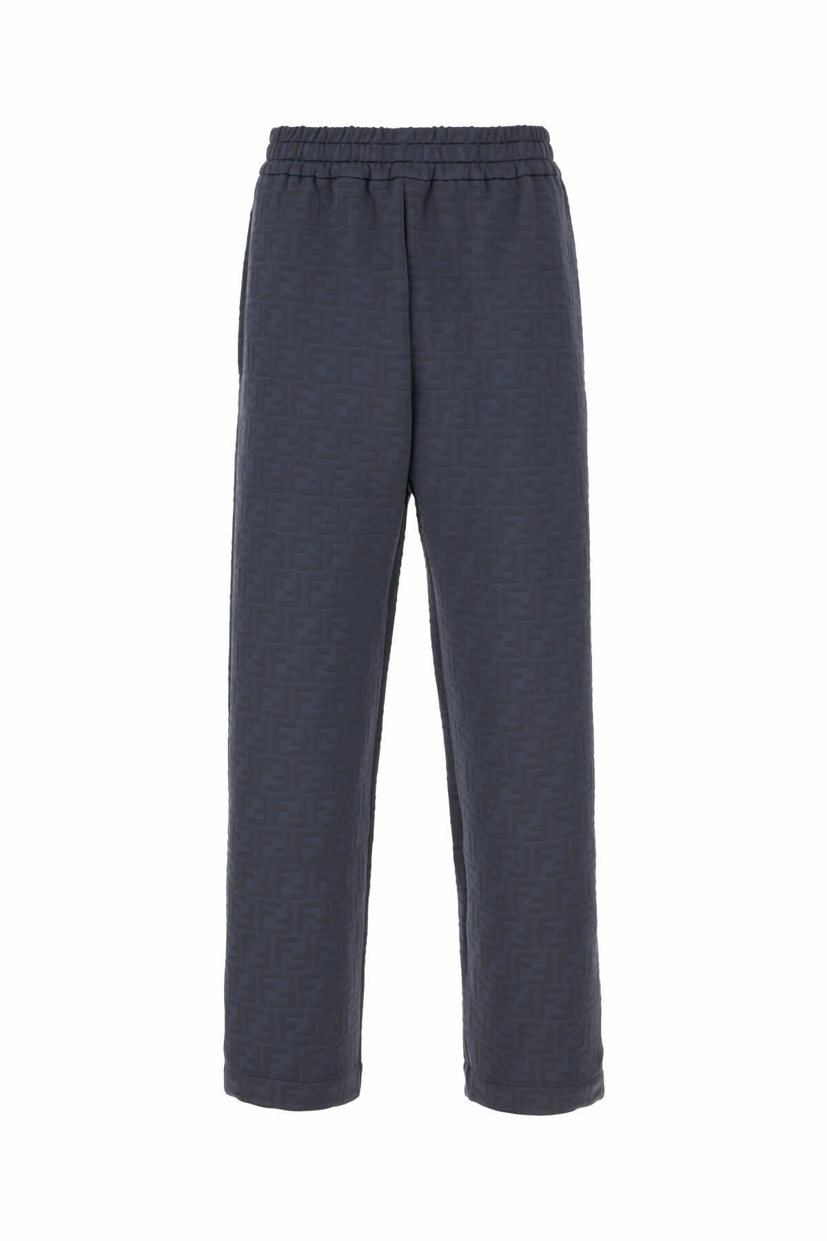 Fendi - Tapered Logo-Jacquard Cotton-Blend Jersey Sweatpants