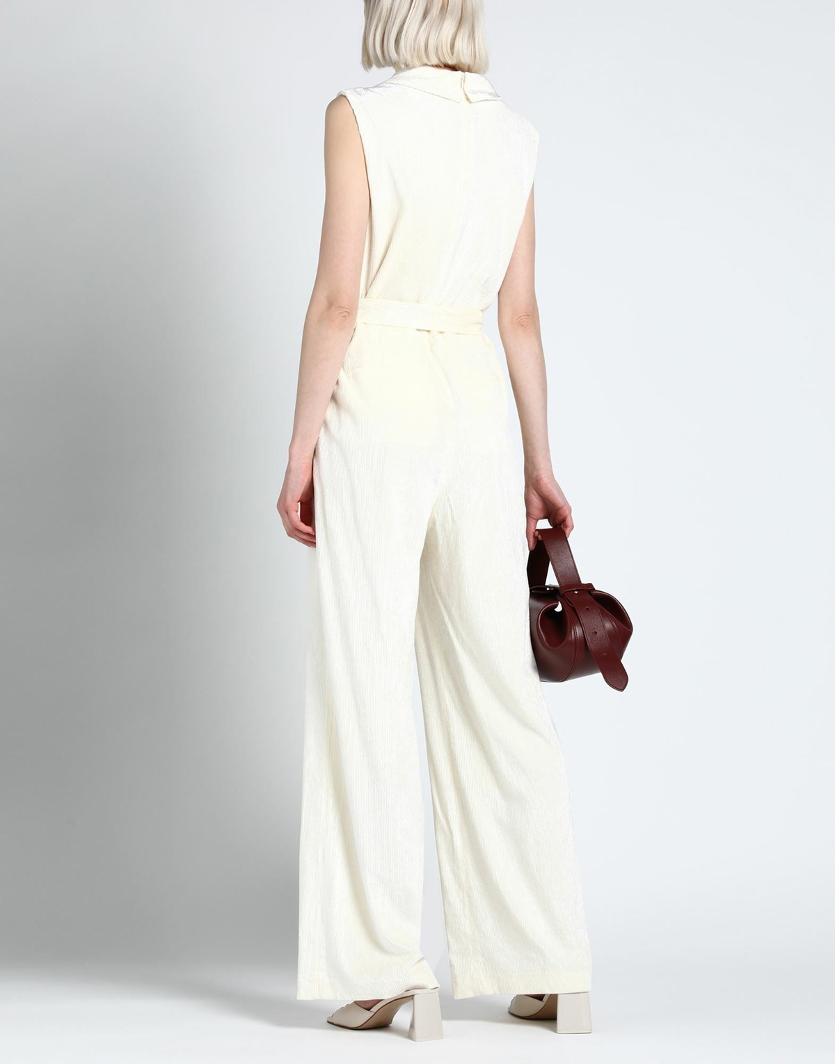 Peserico Womens Jumpsuit Cream