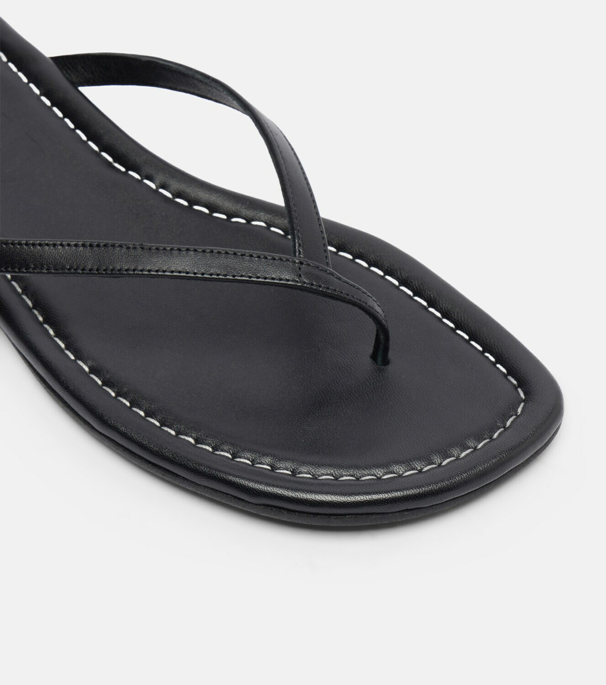 Staud Freja leather thong sandals