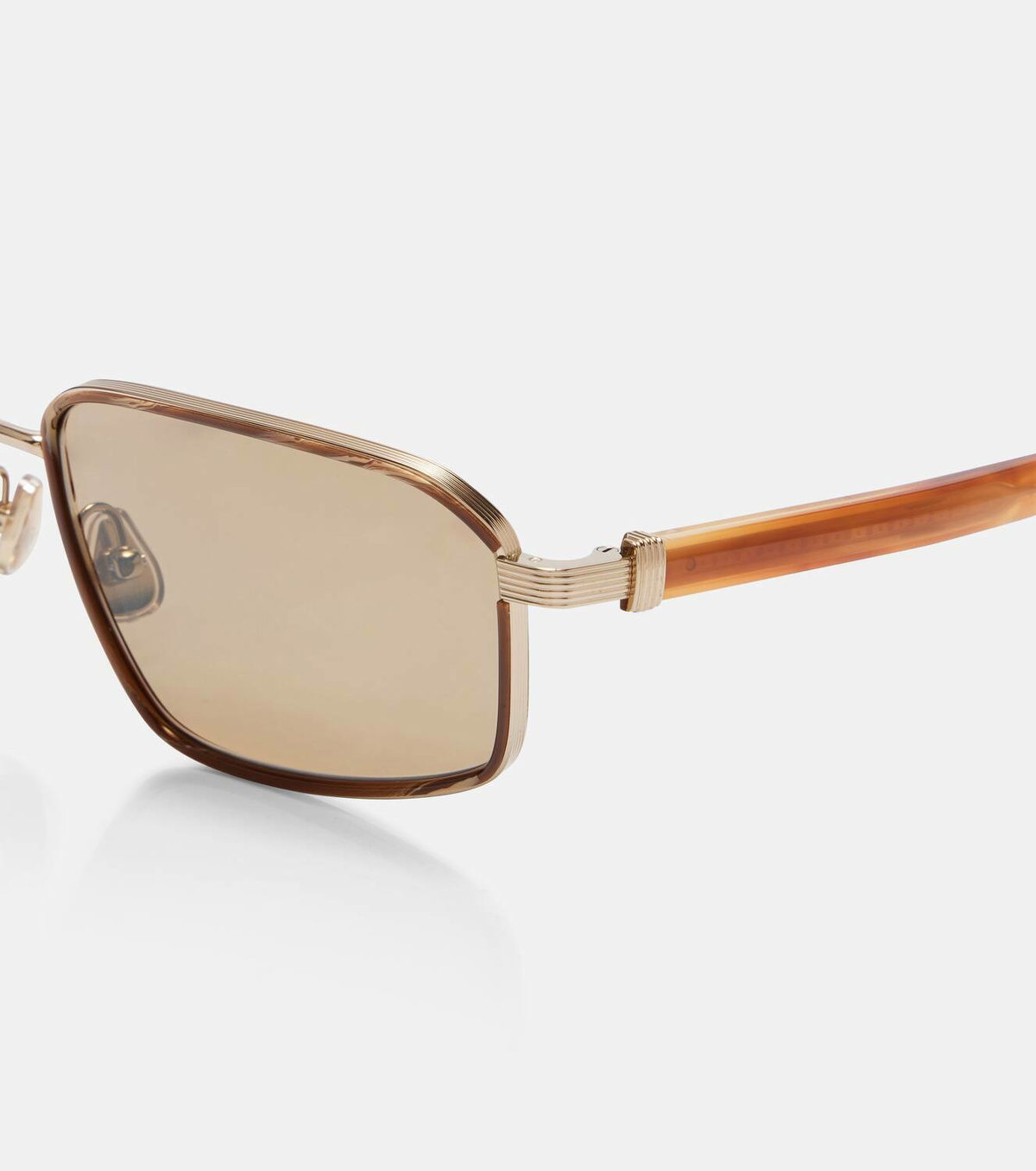 Brunello Cucinelli Jarama rectangular sunglasses
