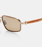 Brunello Cucinelli Jarama rectangular sunglasses