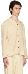 Bode Beige Jasmine Shirt