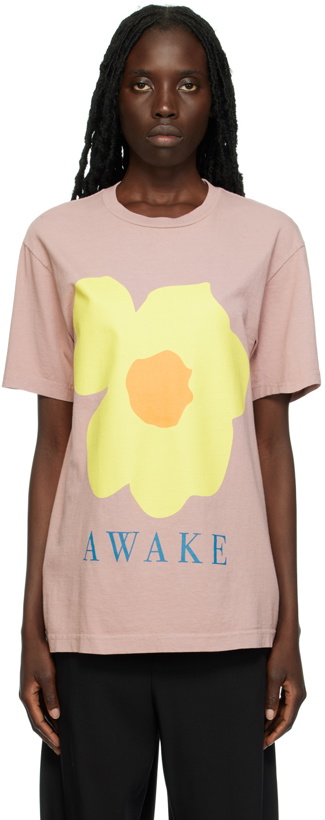 Photo: Awake NY Purple Floral T-Shirt