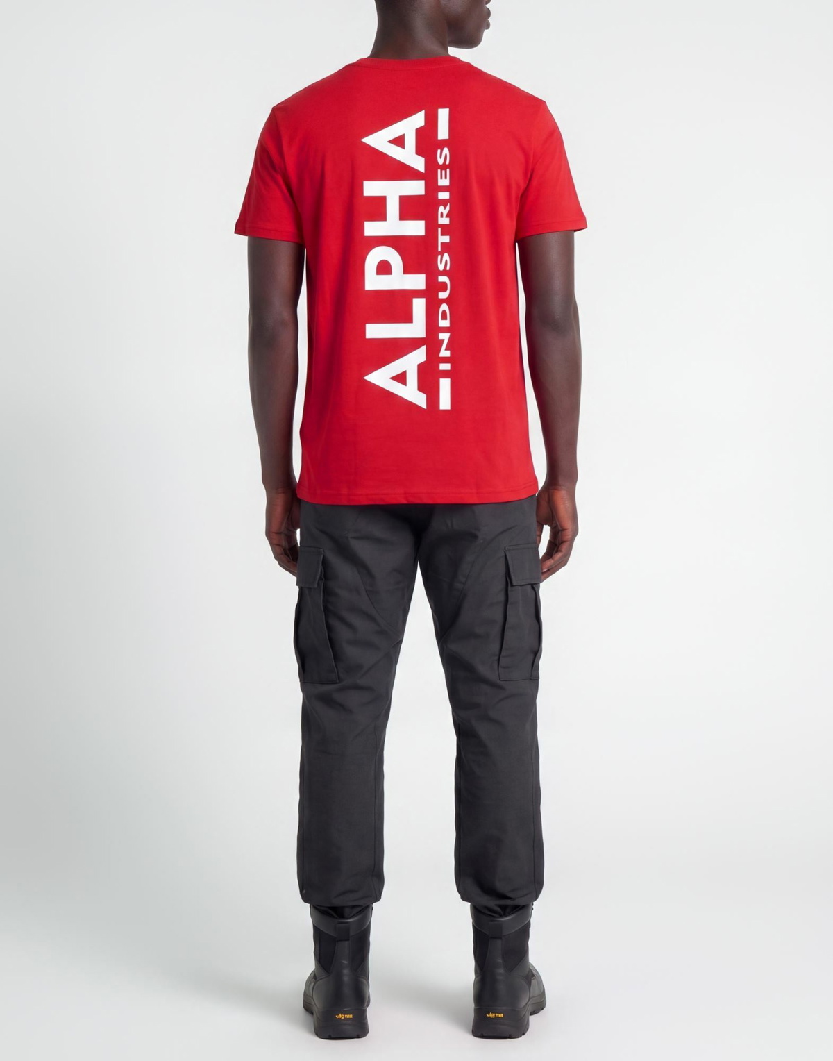 Alpha Industries Mens T-shirt in Red