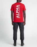 Alpha Industries Mens T-shirt in Red