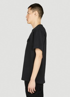 Helmut Lang - Flocked Logo T-Shirt in Black