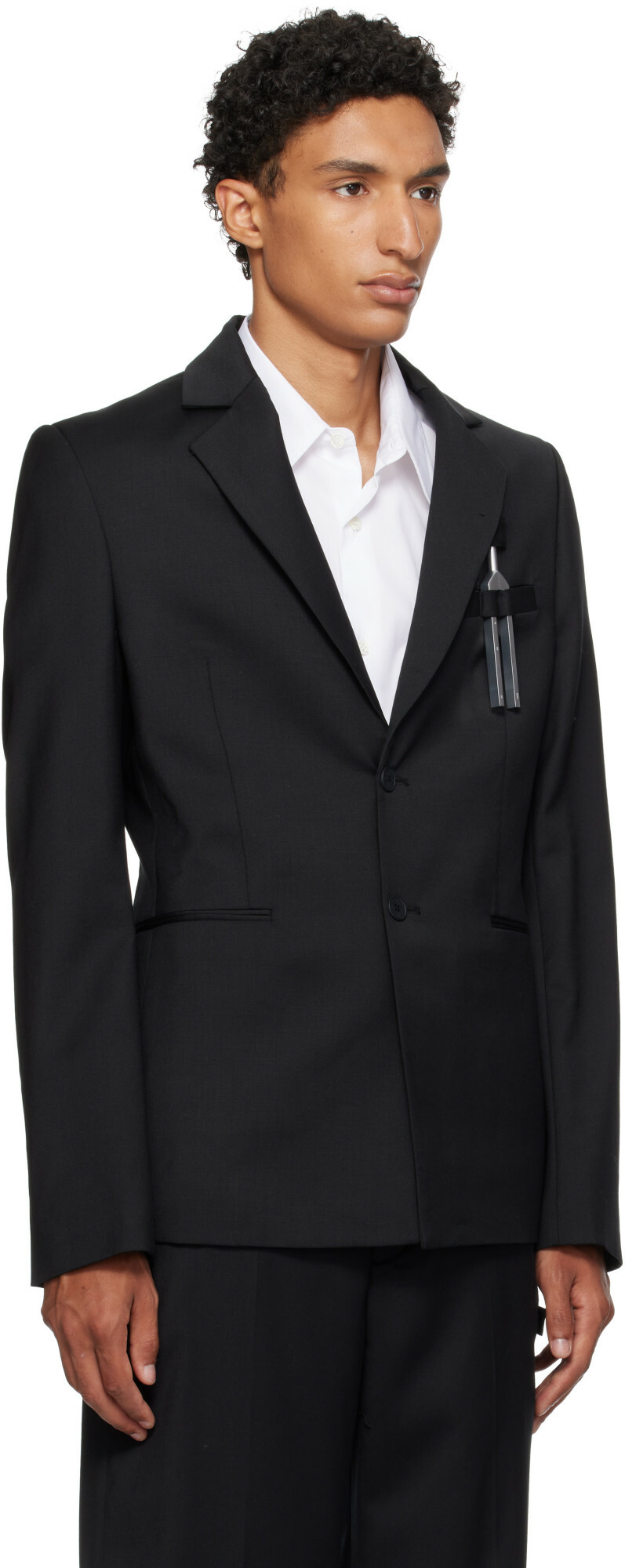 HELIOT EMIL Black Diapason Blazer