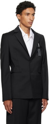 HELIOT EMIL Black Diapason Blazer