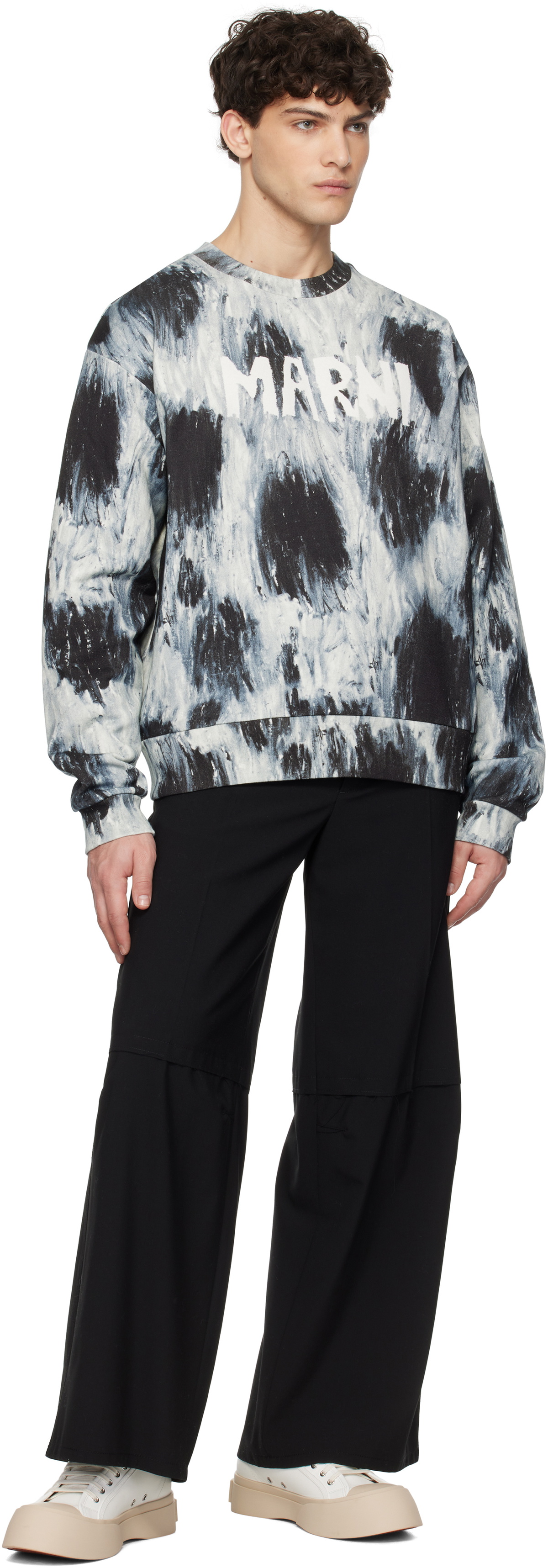 MARNI LOGO ORGANIC SWEATSHIRT 40 スウェット Marni Organic cotton 
