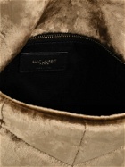 SAINT LAURENT - Small Puffer Viscose Blend Shoulder Bag