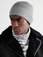 Mr P. - Cairn Ribbed Cashmere Beanie