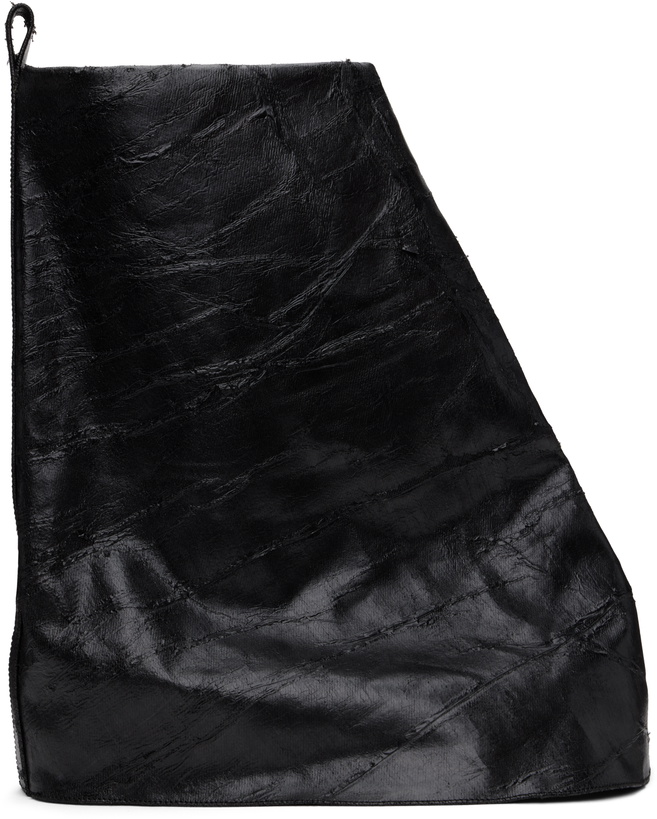 Photo: Rick Owens DRKSHDW Black Porterville Low Fetish Boots