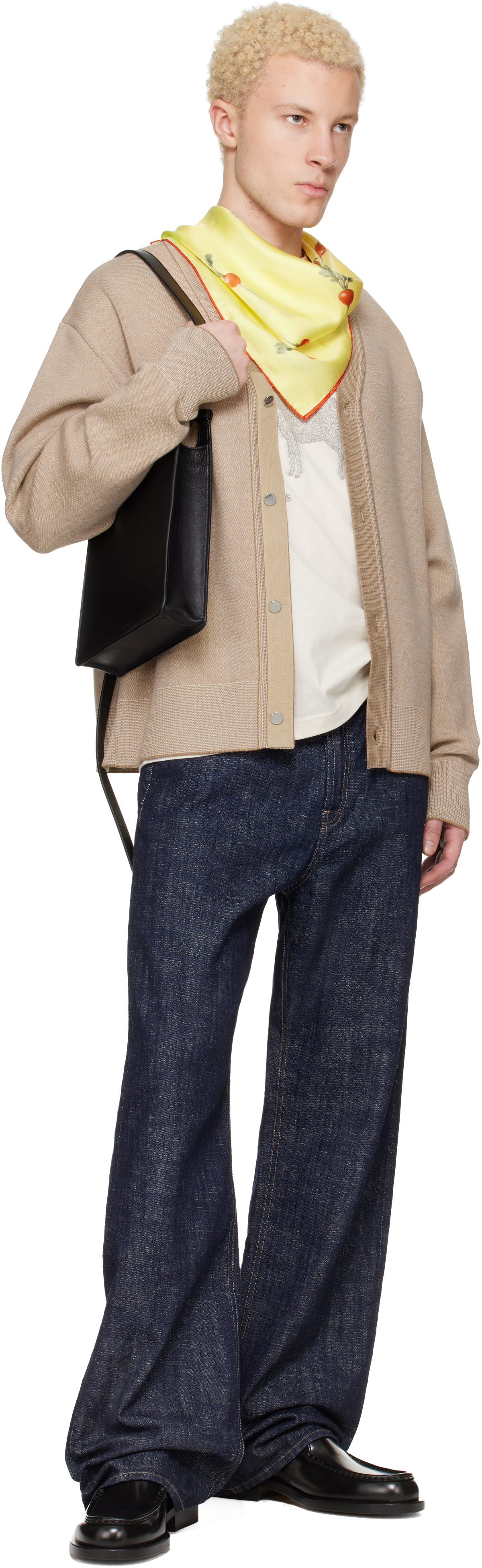 JACQUEMUS Black 'The small Tablier' Bag