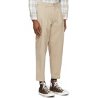 Levis Beige XX Stay Loose Crop Chino Trousers