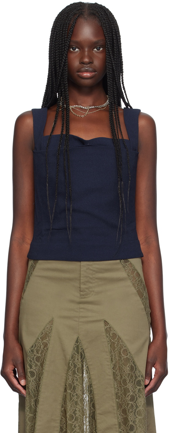 Miaou Navy Imogene Corset