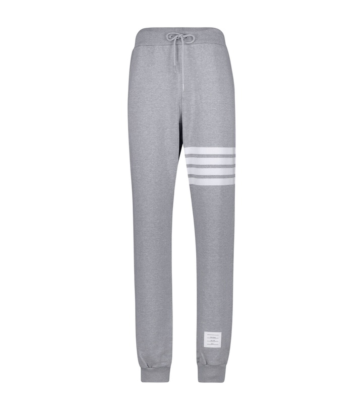 Photo: Thom Browne 4-Bar cotton sweatpants