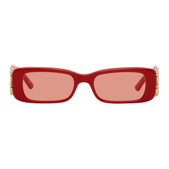 Balenciaga Red Dynasty Sunglasses Balenciaga